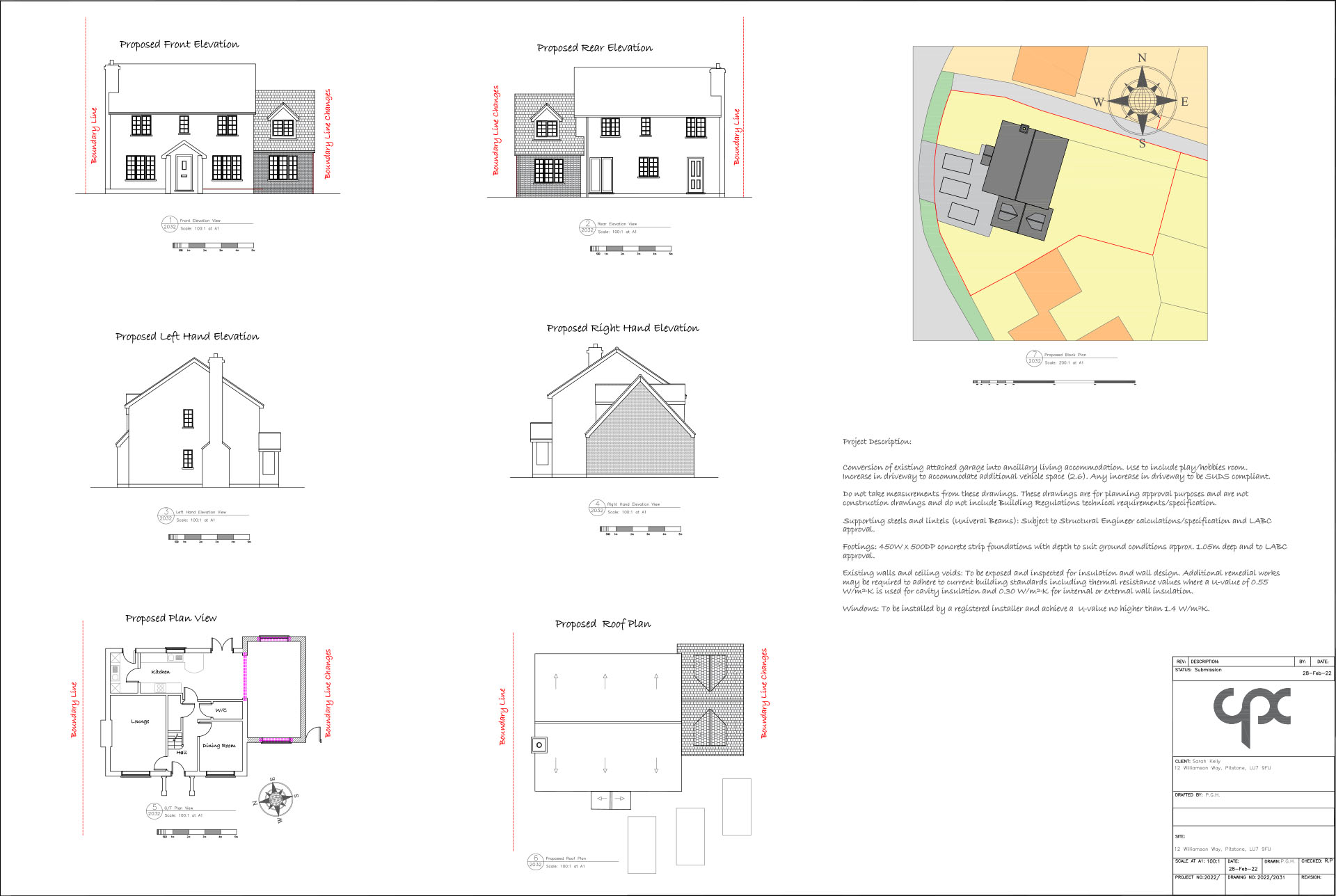 Garage conversion in Aylesbury