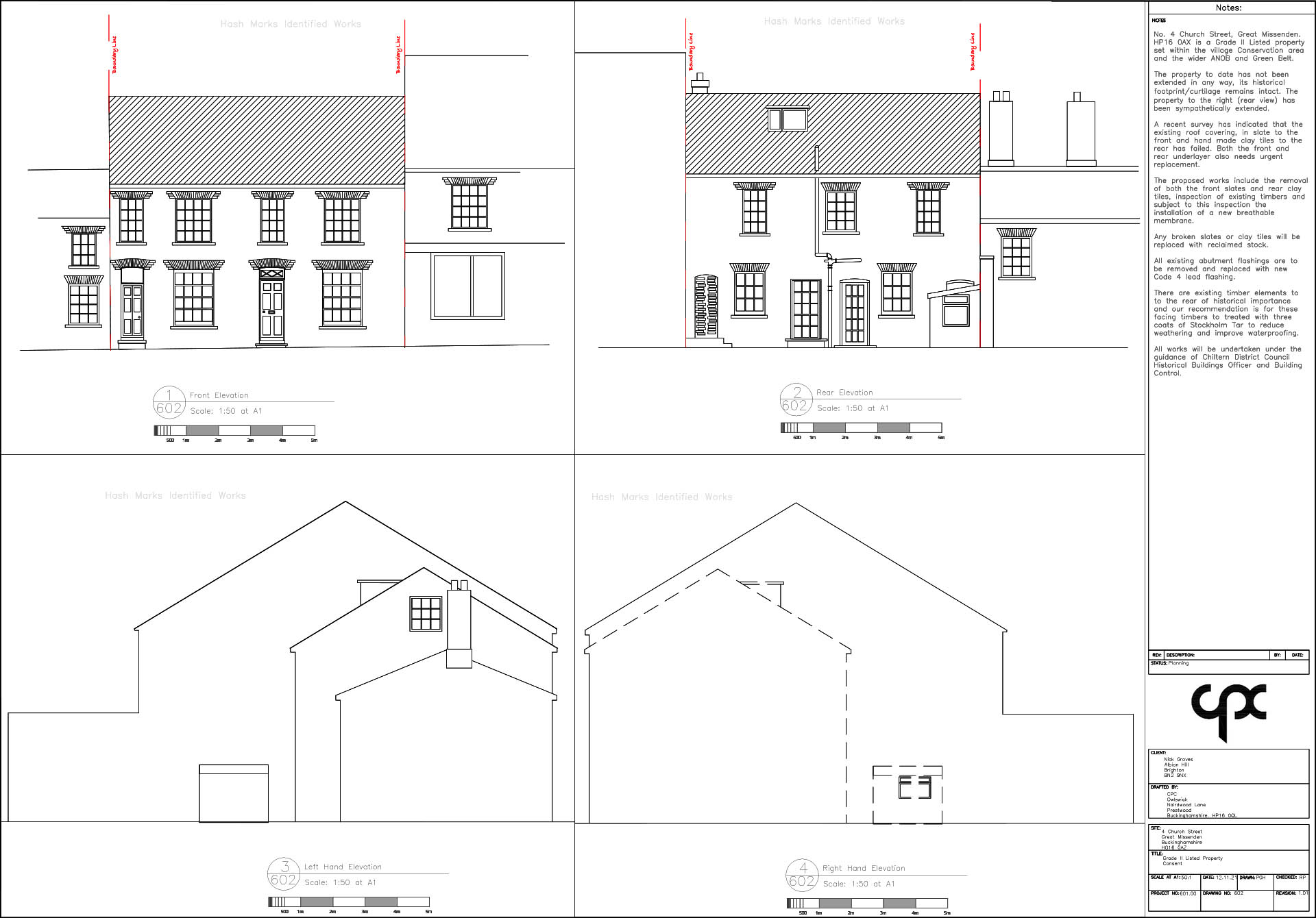 Listed Buildings Consent in Conservation Area