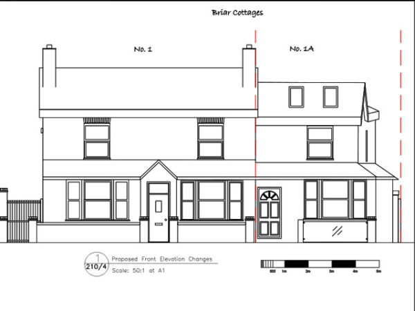 Planning enforcement from extension to new home