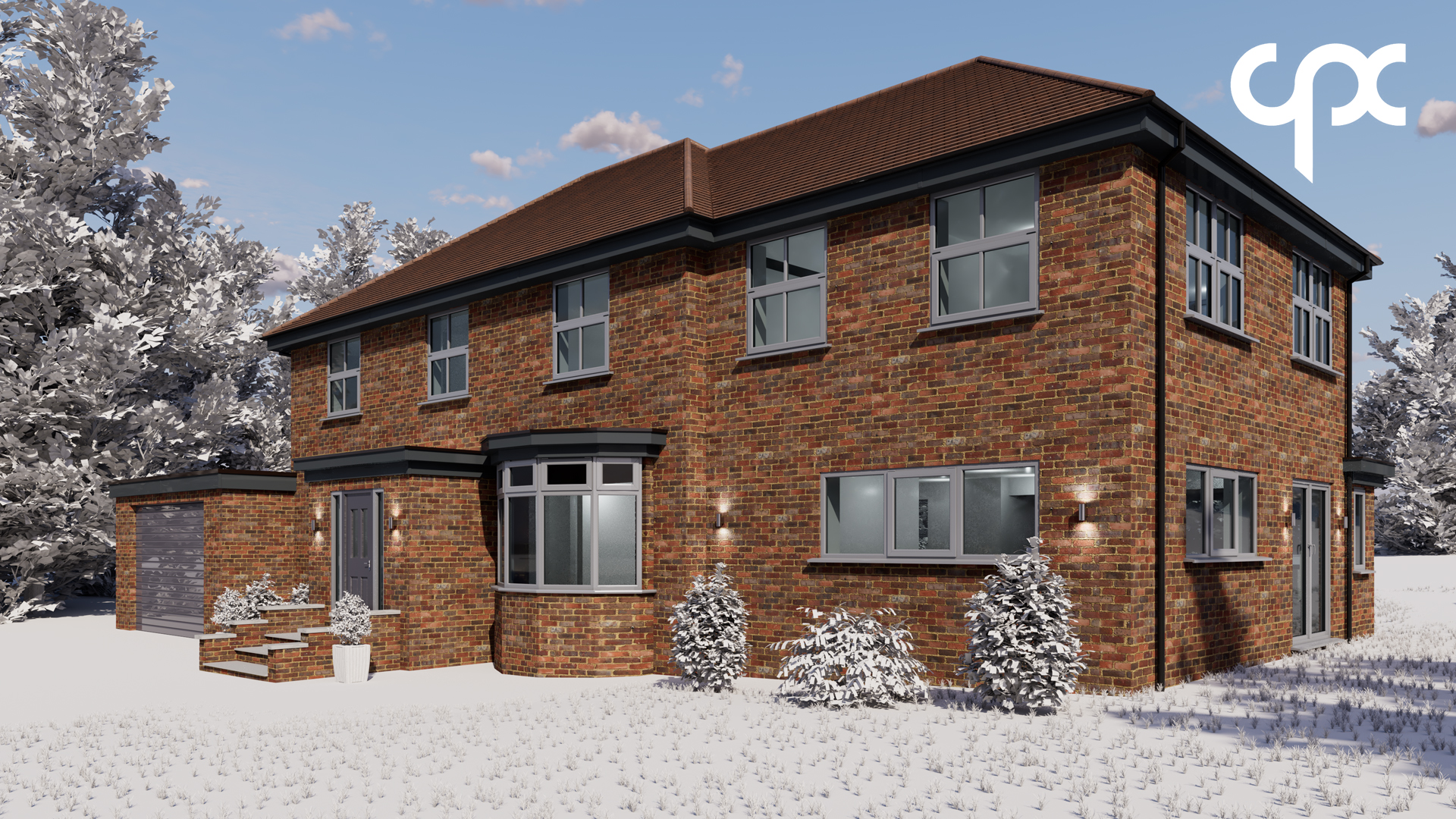 Hitchenden House Double Storey extension in Buckinghamshire