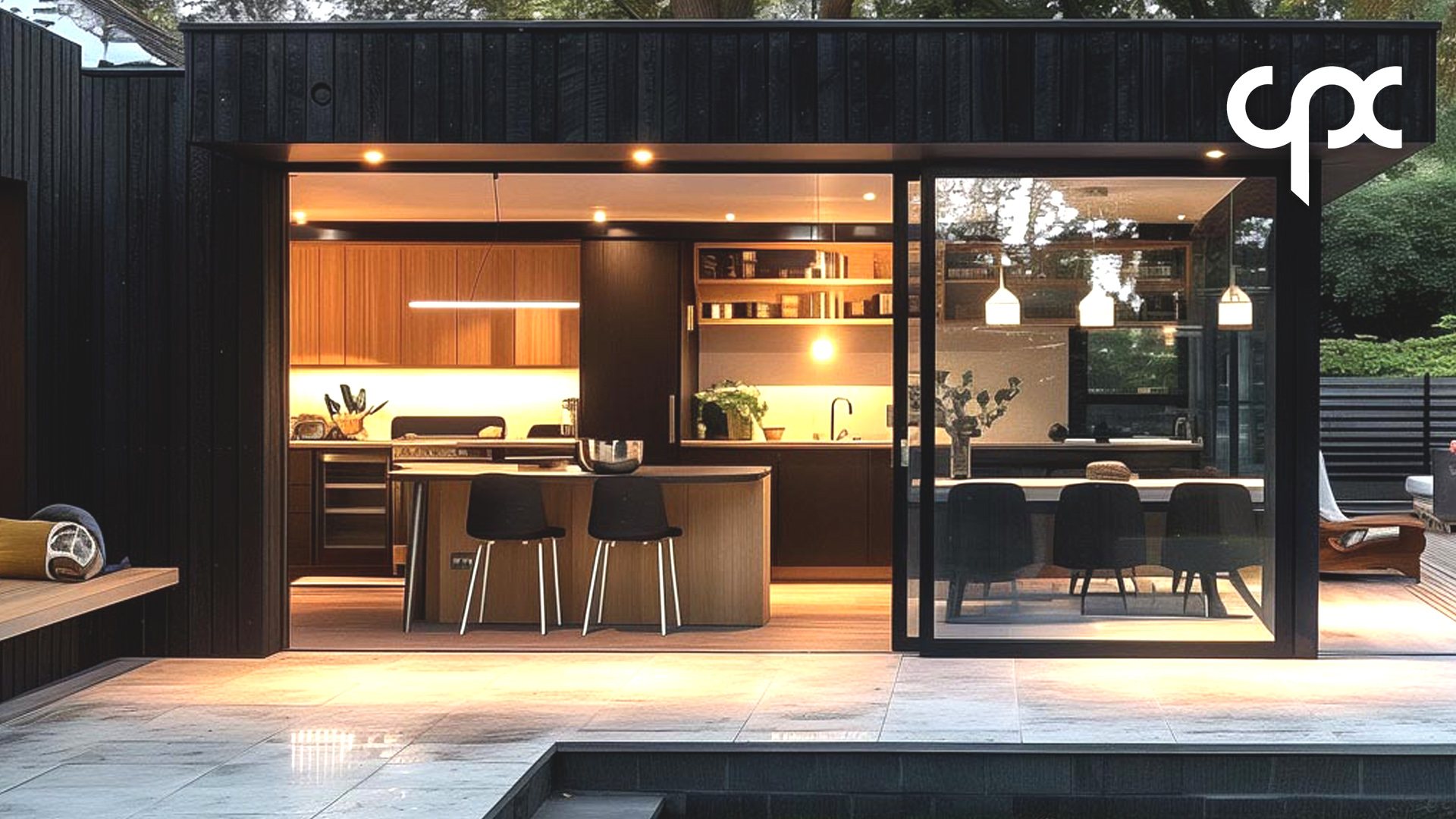 Shou Sugi Ban Rear Extension - Pinner