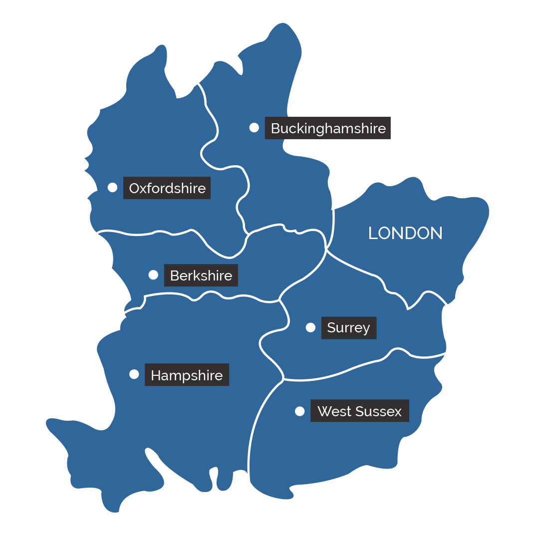 Home Counties Map